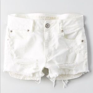 high rise shortie shorts